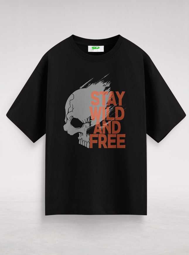 Stay Wild And Free Oversized T-Shirt #102