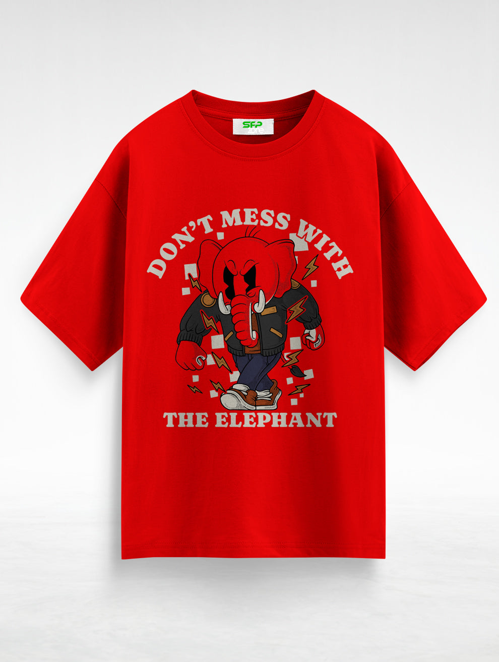 The Elephant Oversized T-Shirt #126