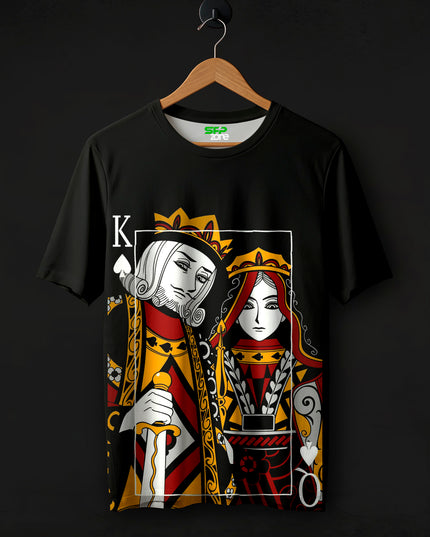The King Card Printed T-Shirt #PT143