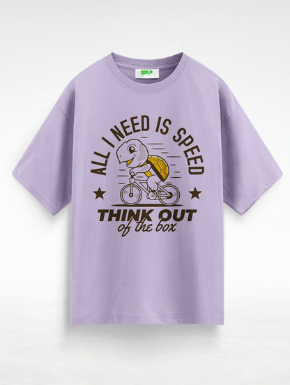 Think Out Of The Box Oversized T-Shirt #111