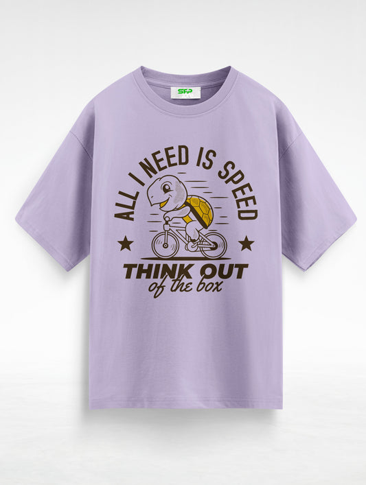 Think Out Of The Box Oversized T-Shirt #111
