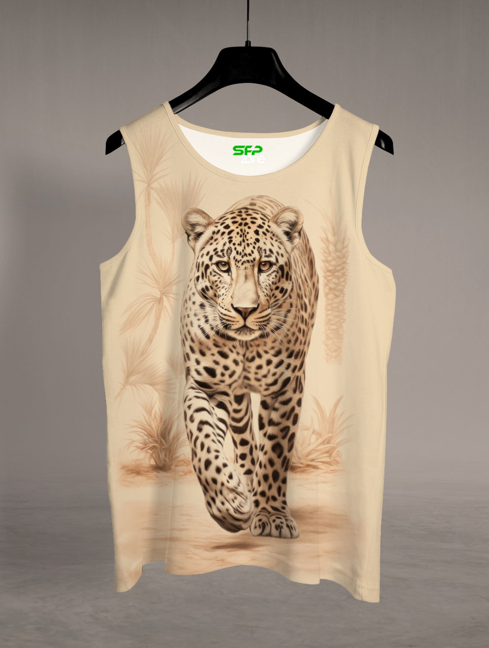 Tiger Printed Sando #104