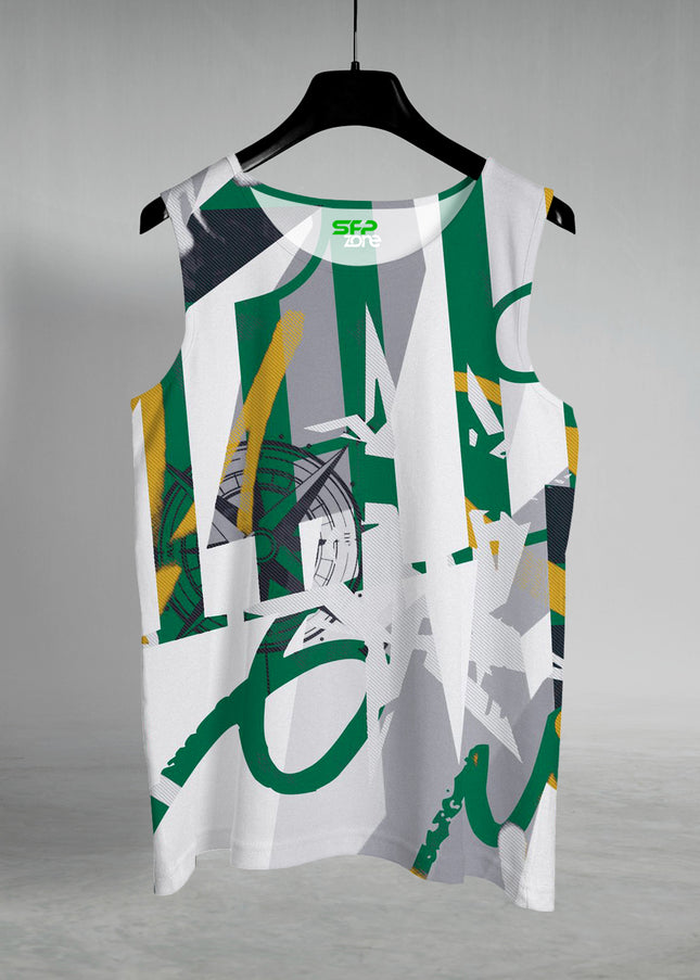Time Zone Printed Sando #103