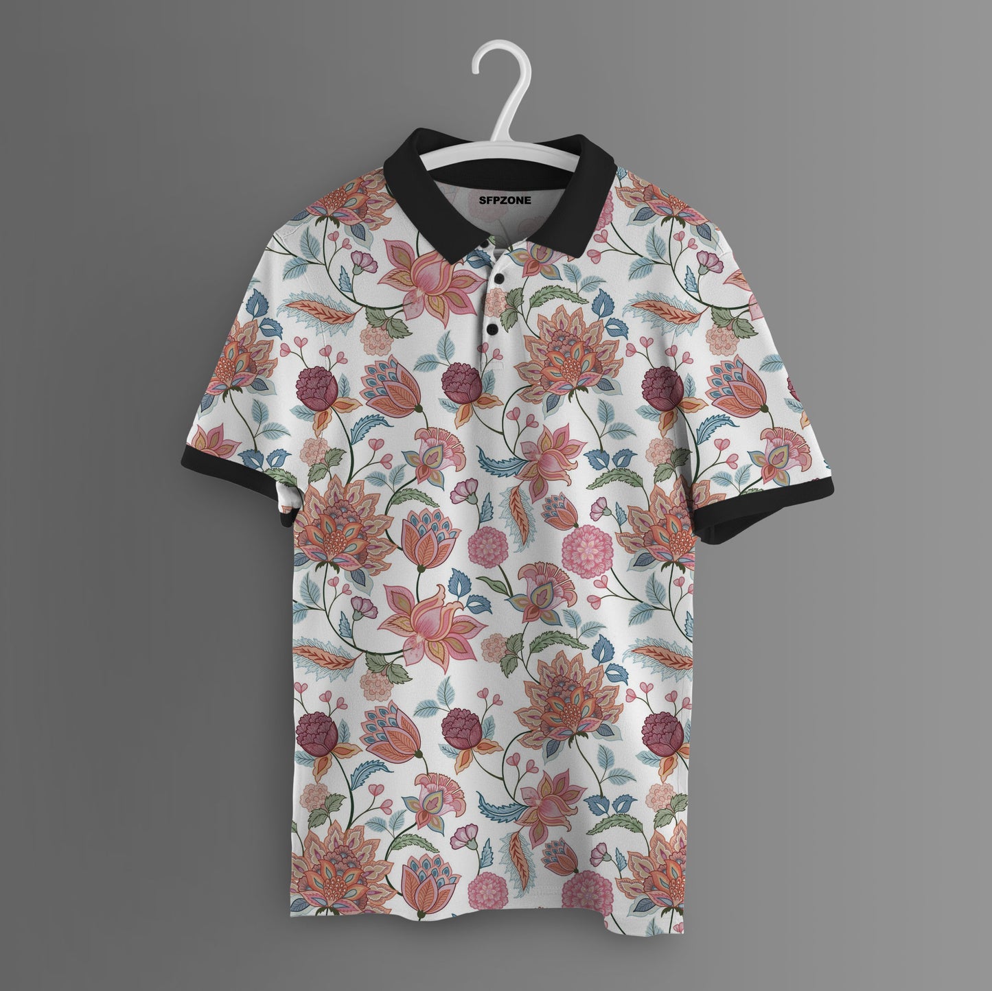 Printed Polo Tees#5