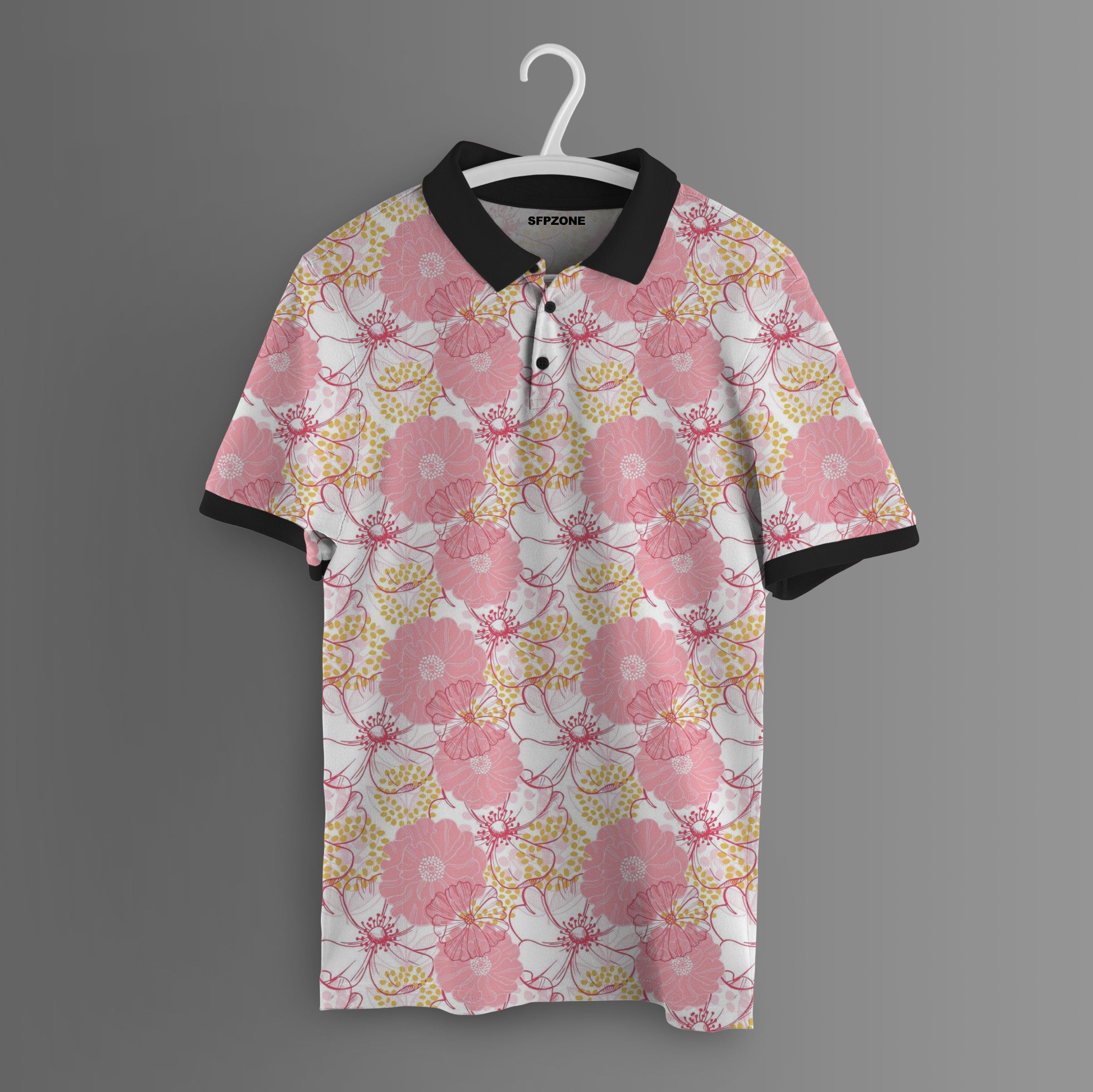 Printed Polo Tees#4