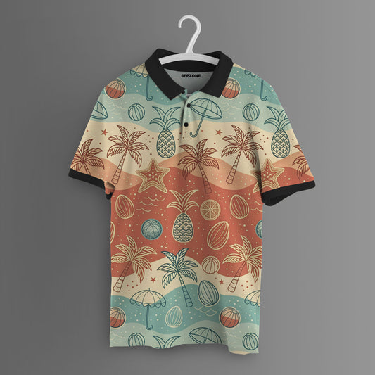 Printed Polo Tees#2